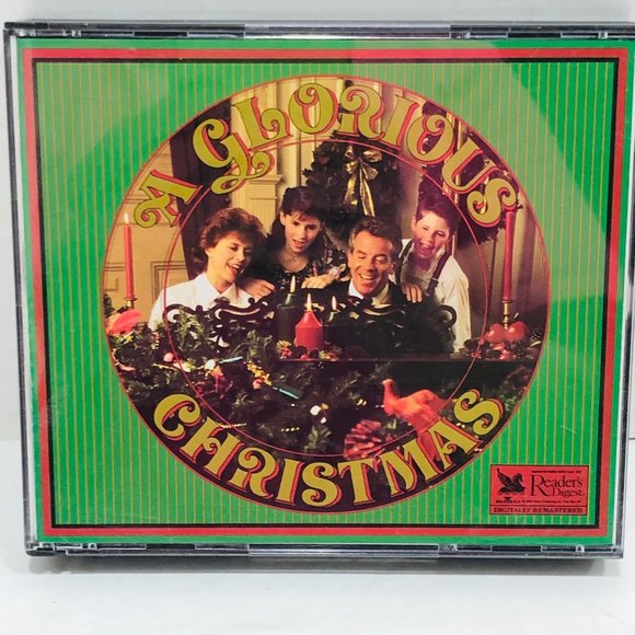 VTG Reader's Digest A Glorious Christmas CD Set of 3 USA 1992 55 Tracks Xmas - Picture 1 of 5